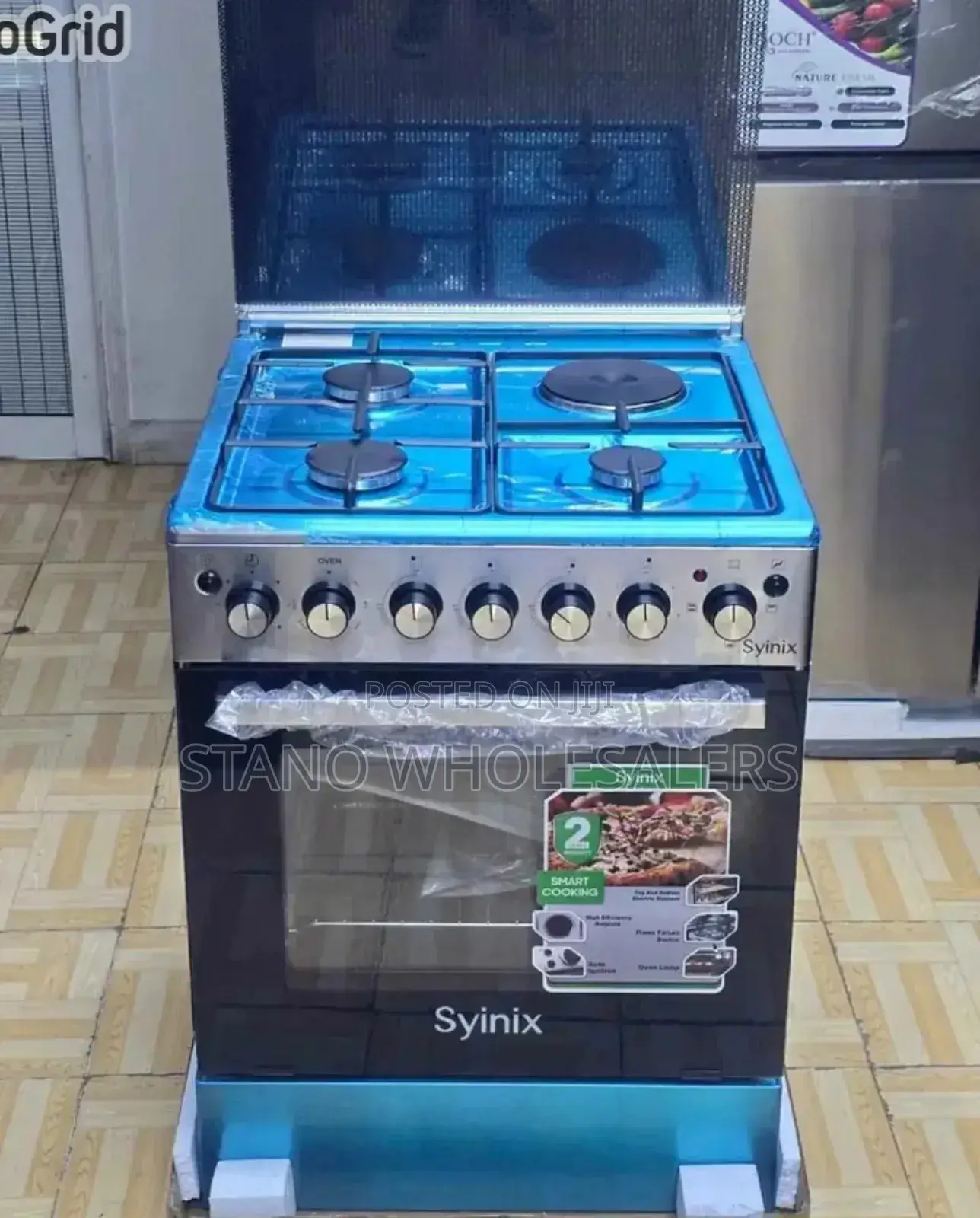 3+1 Electric Cooker Syinix 60 by 60 Syn60s