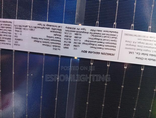 Jinko 620w Solar Panel – Kes 11,200 - thumbnail 4