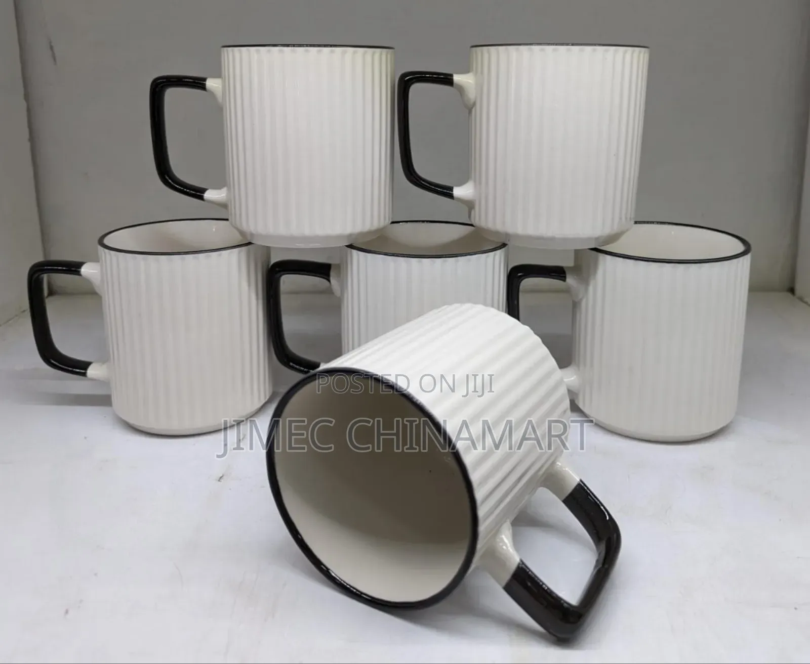6pcs Japanese Style Ceramic Mug Set