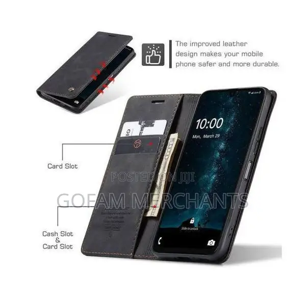 Samsung Caseme Galaxy A16 Flip Fold Leather Wallet Case