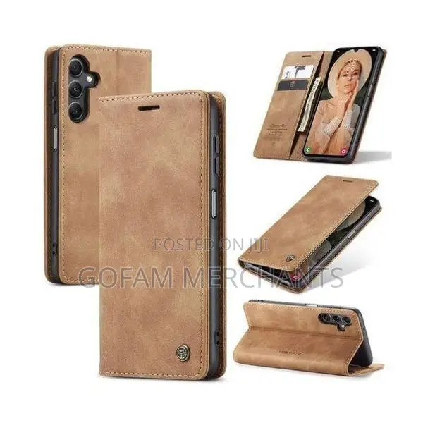 Samsung Caseme Galaxy A16 Flip Fold Leather Wallet Case
