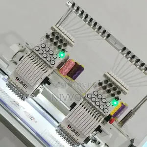 Commercial 2-Head 9-Needle Embroidery Machine – High Output