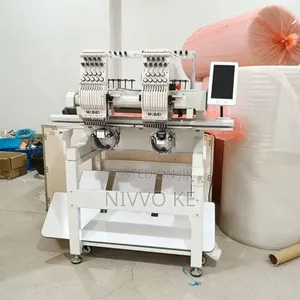 Commercial 2-Head 9-Needle Embroidery Machine – High Output