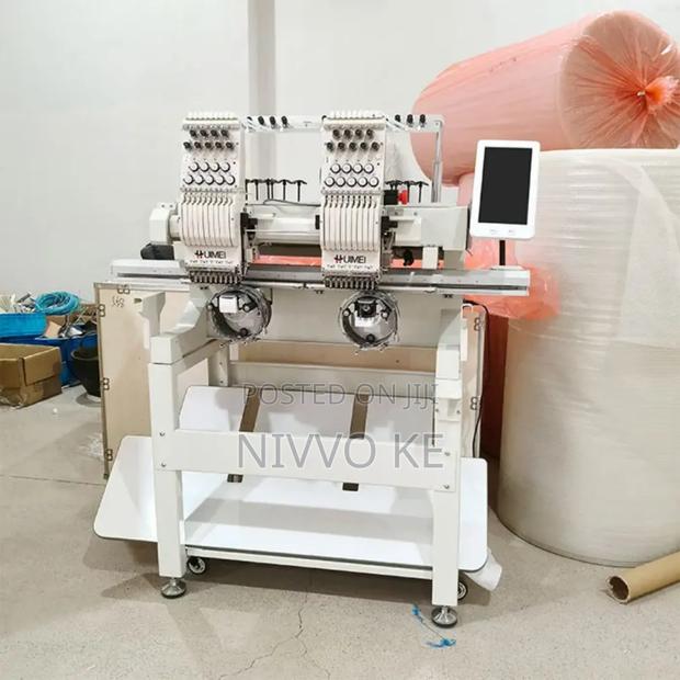 Commercial 2-Head 9-Needle Embroidery Machine – High Output - thumbnail 5
