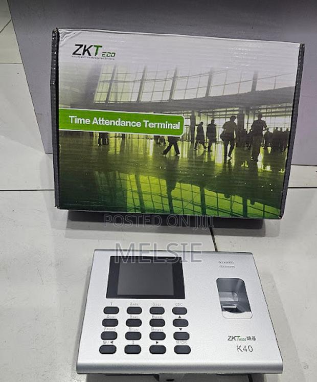 Zk K40 Biometric Time Attendance Terminal - Simple Access Control - main view