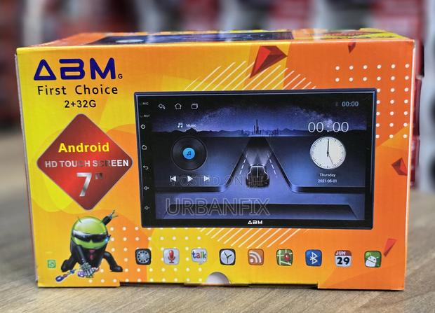 7 Inch Abm Android Car Radio With Apple Carplay and Android Auto