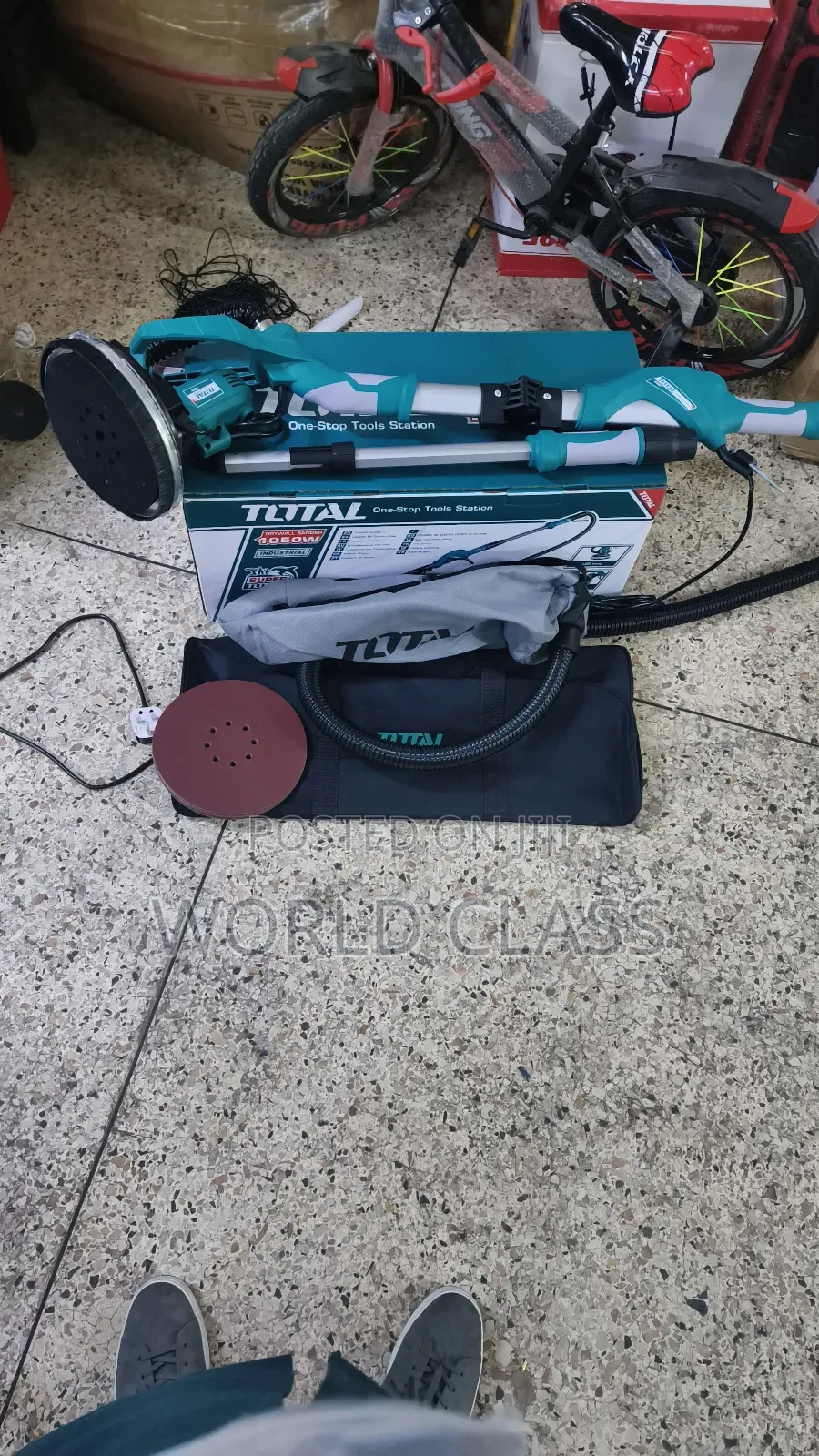Total 1050w Wall Sander