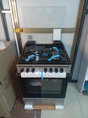 60*60 Von Cooker 3 Gas + 1 Electric Standing Cooker