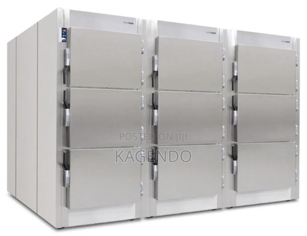 12 Bodies Mortuary Freezer – Heavy Duty Morgue Cold Storage - main view