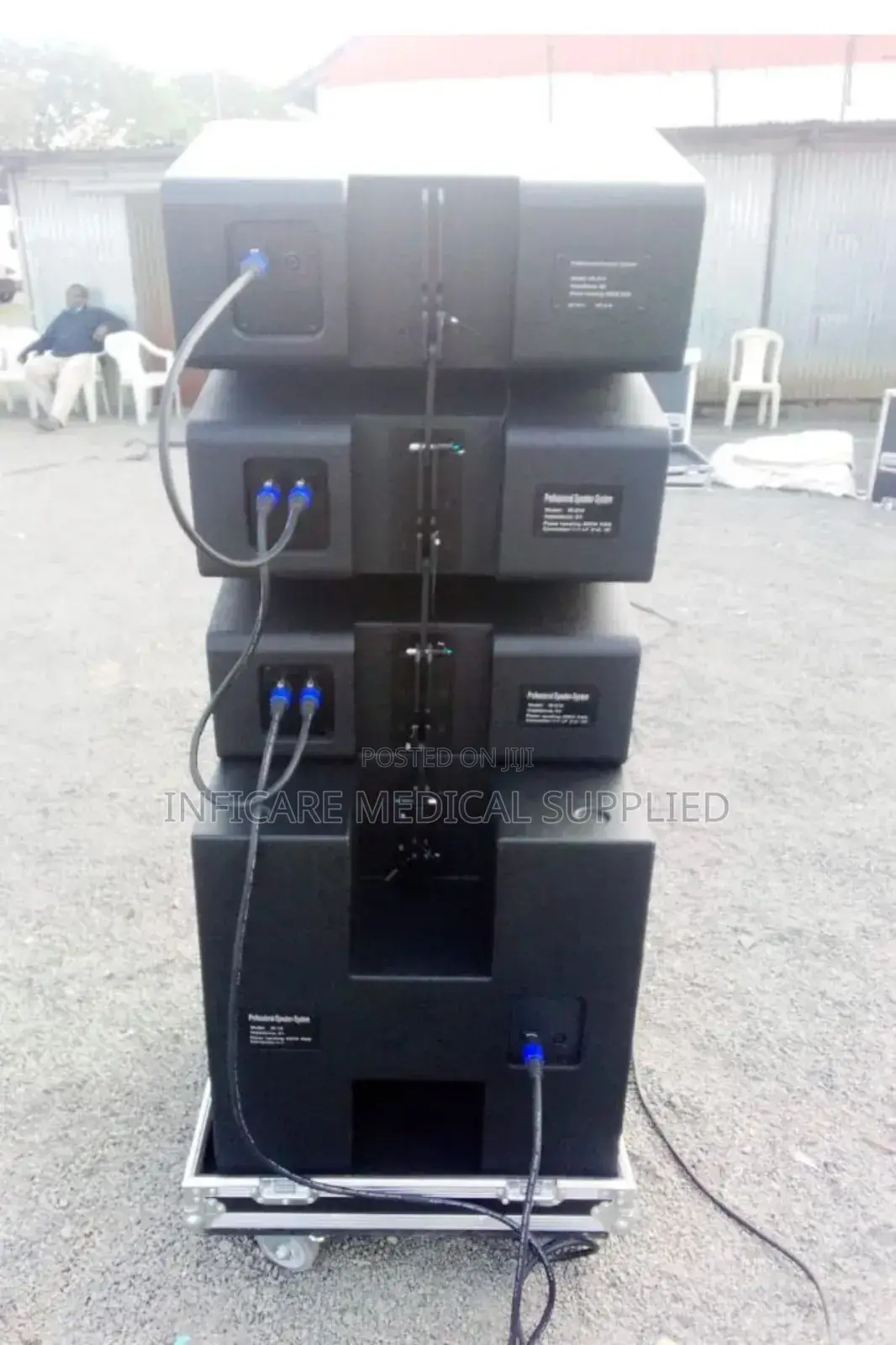 Line Array Spaekers For Hire