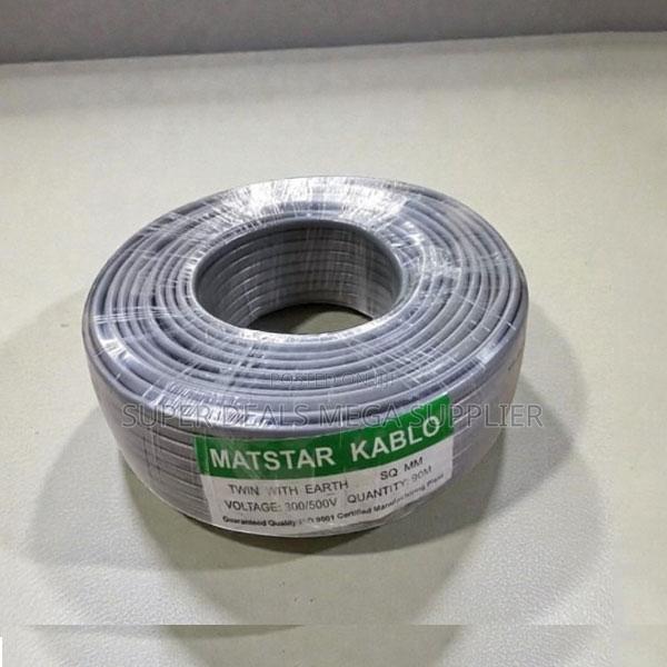 Efficient and Convenient 4.0mm Twin With Earth Flat Electrical Cable