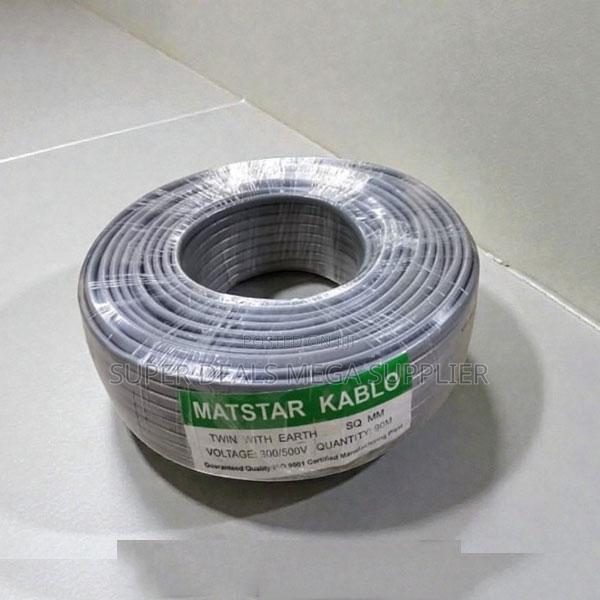 Space Efficient 4.0mm Twin With Earth Flat Electrical Wiring Cable