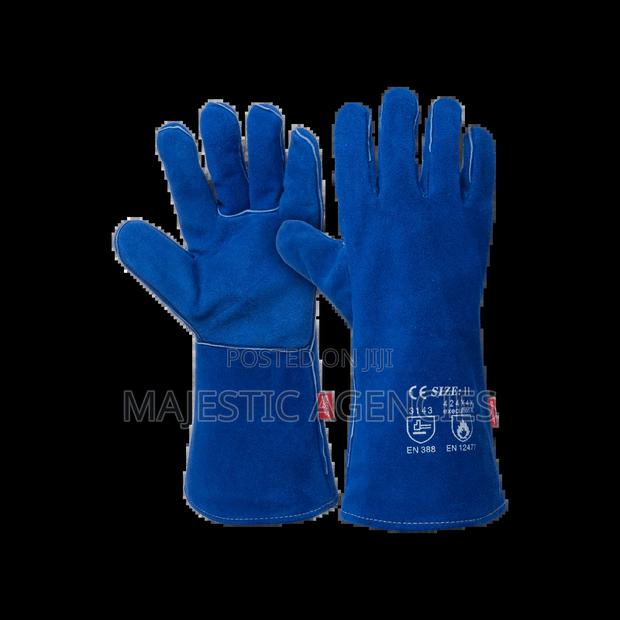 Welding Leather Gloves 10" - thumbnail 2