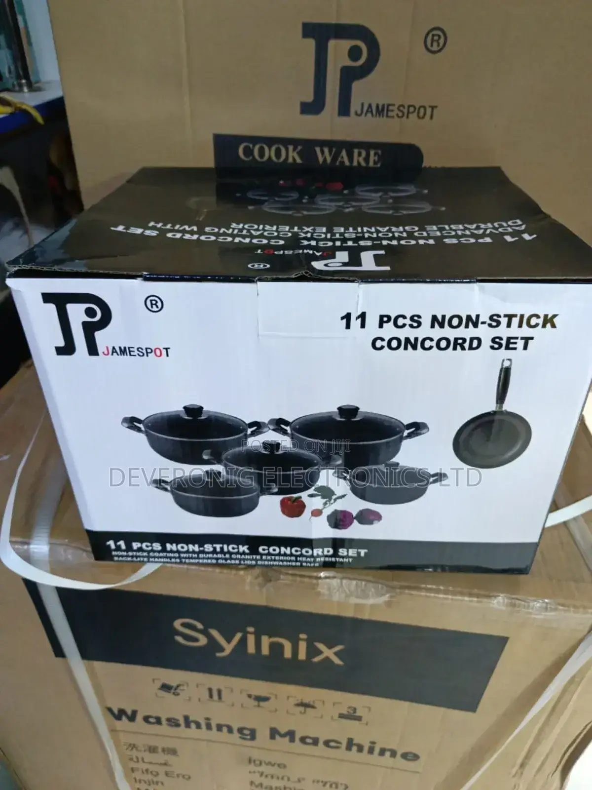 11pcs Heavy Duty Jp Non Stick Cookware