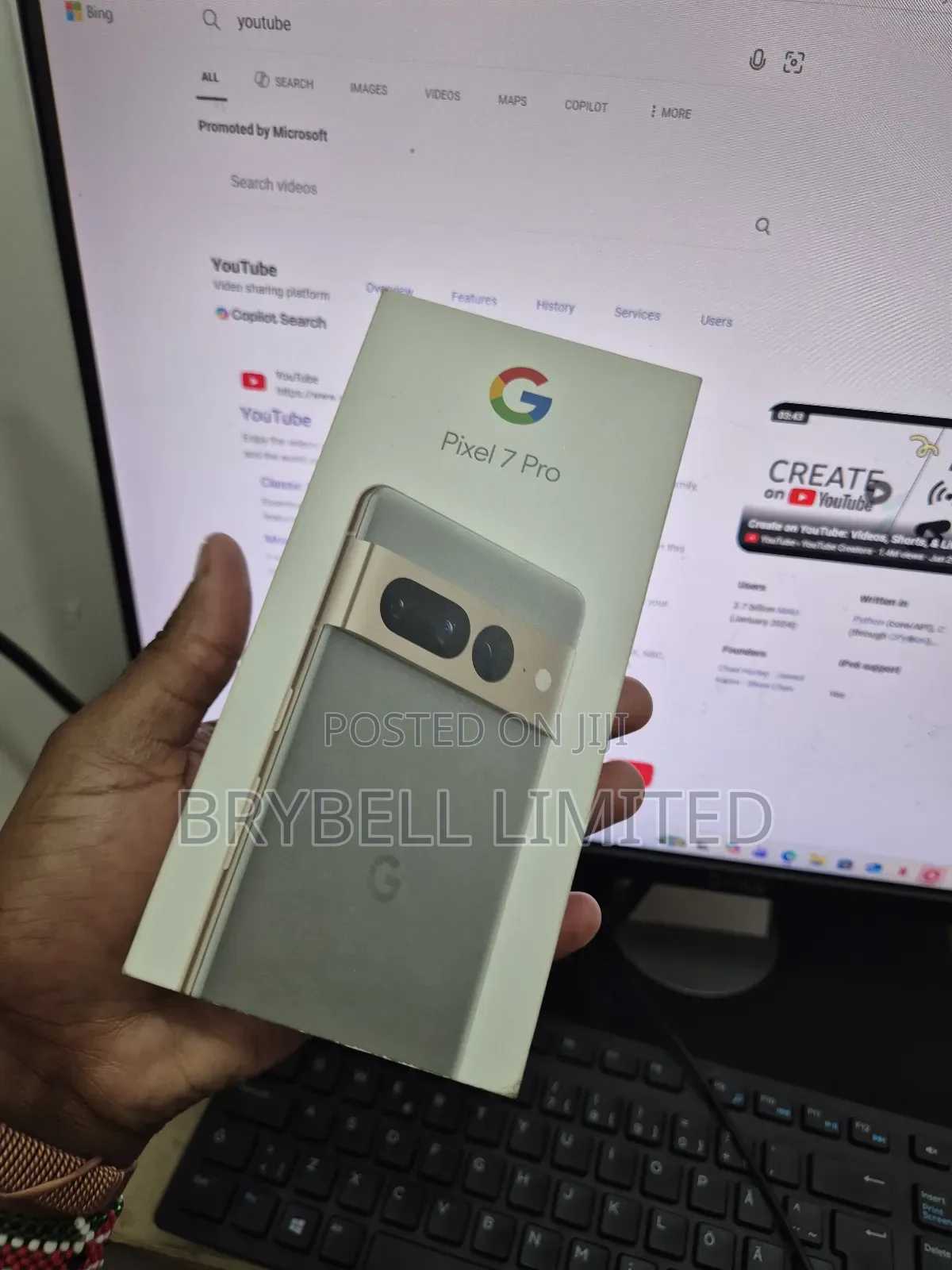 New Google Pixel 7 Pro 128 GB Gray