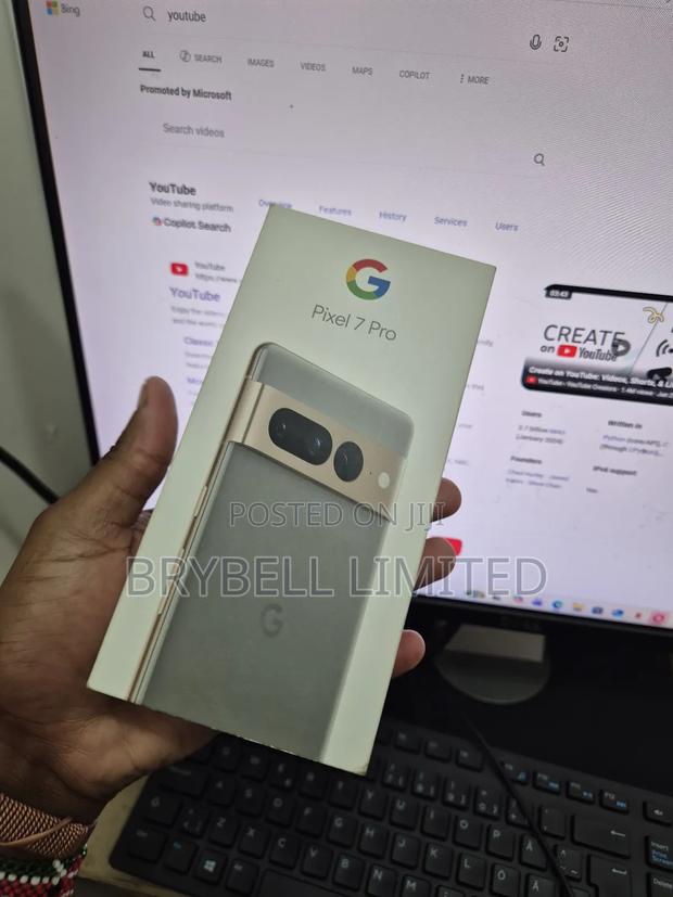 New Google Pixel 7 Pro 128 GB Gray - thumbnail 3