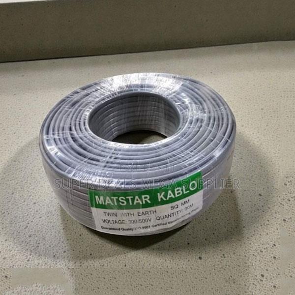 Easy Connection 4.0mm Twin With Earth Flat Electrical Wiring Cable