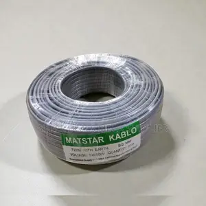 4.0mm Twin With Earth Solid Core Domestic Flat Electrical Wiring Cable