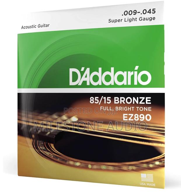 Great Acoustic Guitar Strings D’Addario in Kenya - main view