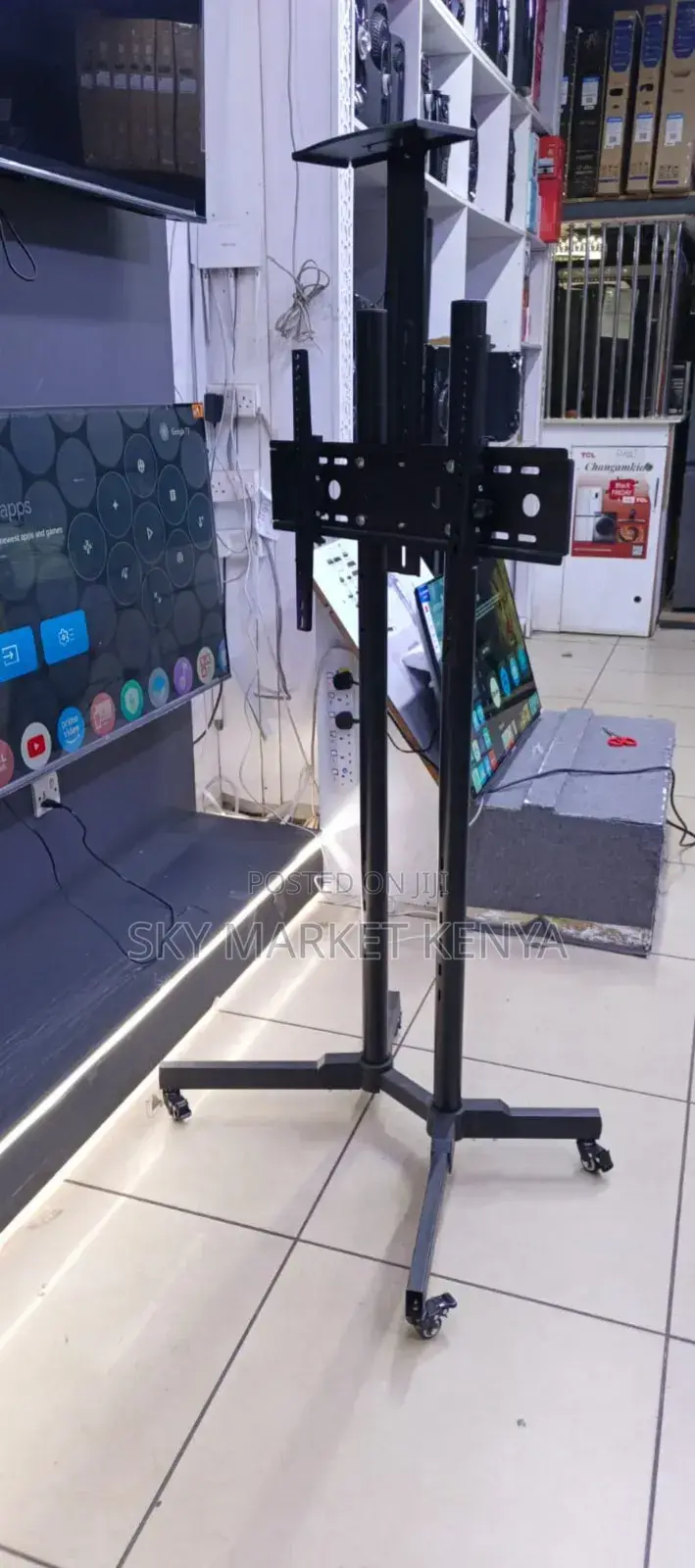 Mobile Tv Movable Trolley Stand 1500 32"-70"