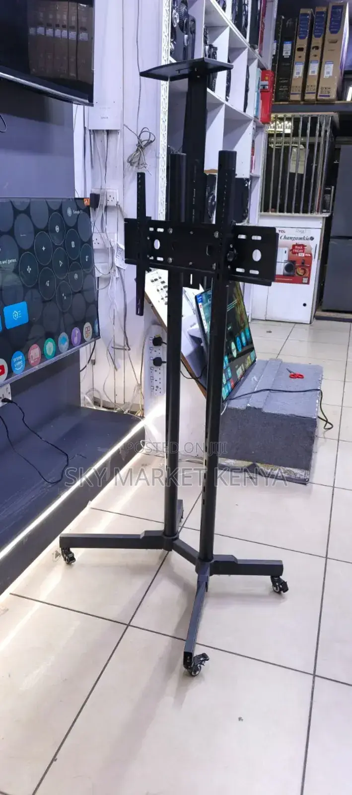 Mobile Tv Movable Trolley Stand 1500 32"-70"