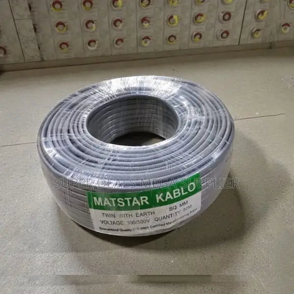 4.0mm Twin With Earth Electrical Wiring Cable for Lighting Circuits