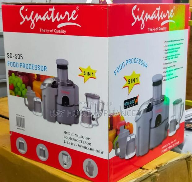Signature Food Processor 400w-500w - main view