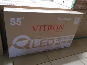 Vitron 55" Qled Tv Frameless Bluetooth