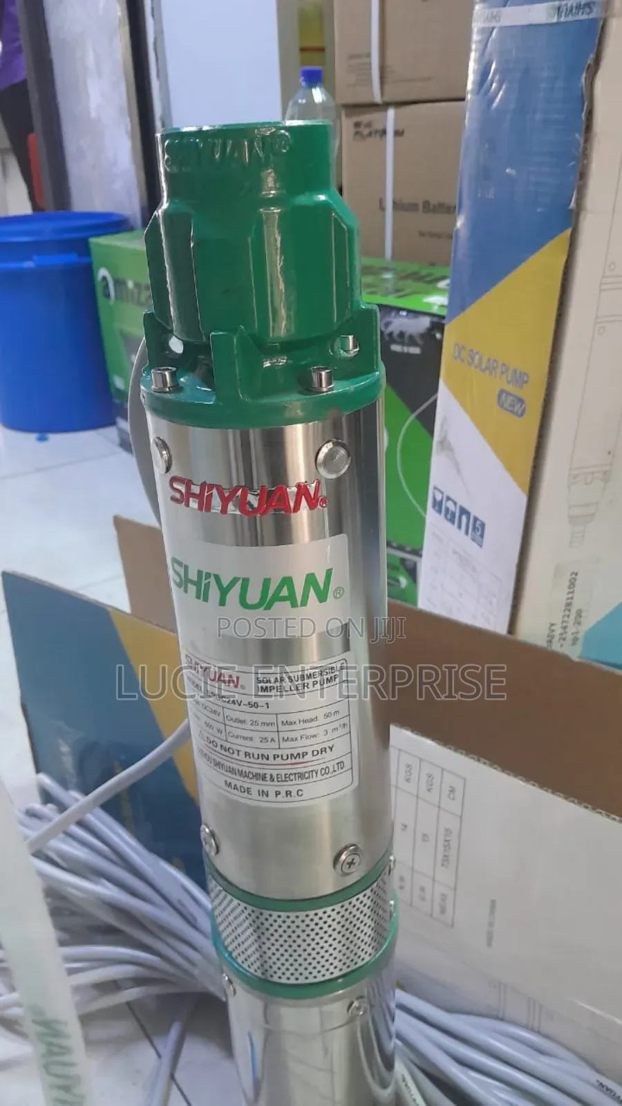 Submersible Solar Water Pump 600watts 50m