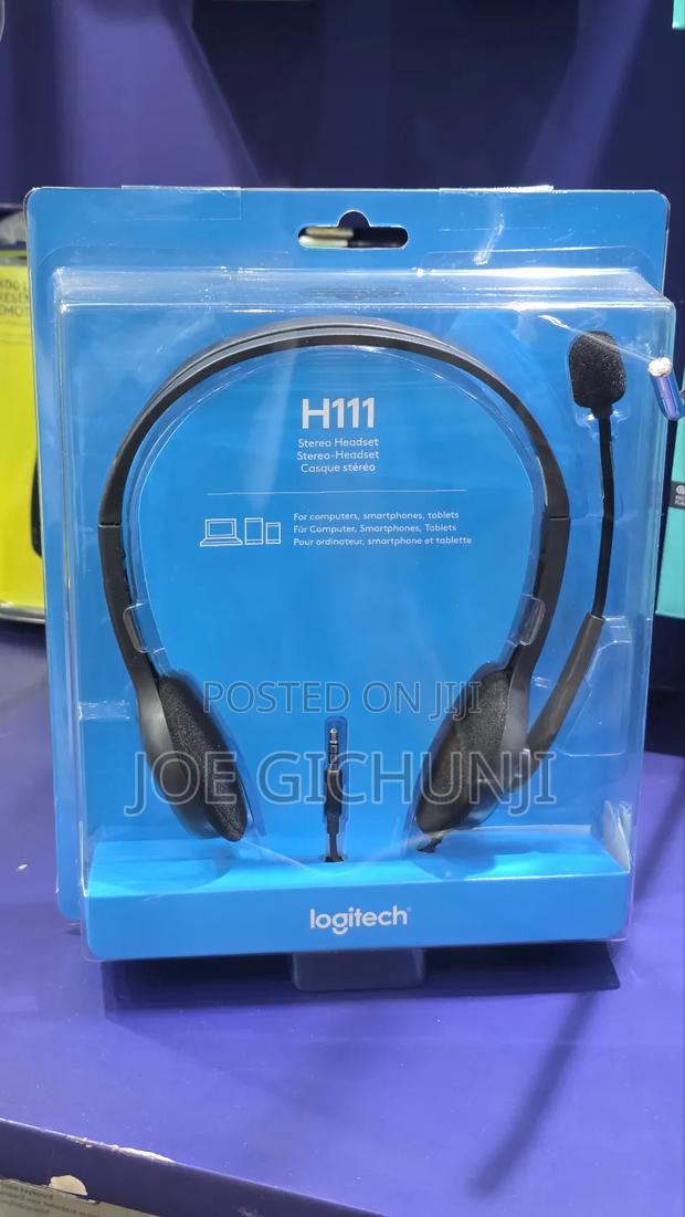 Logitech H111 Stereo Headsets - main view