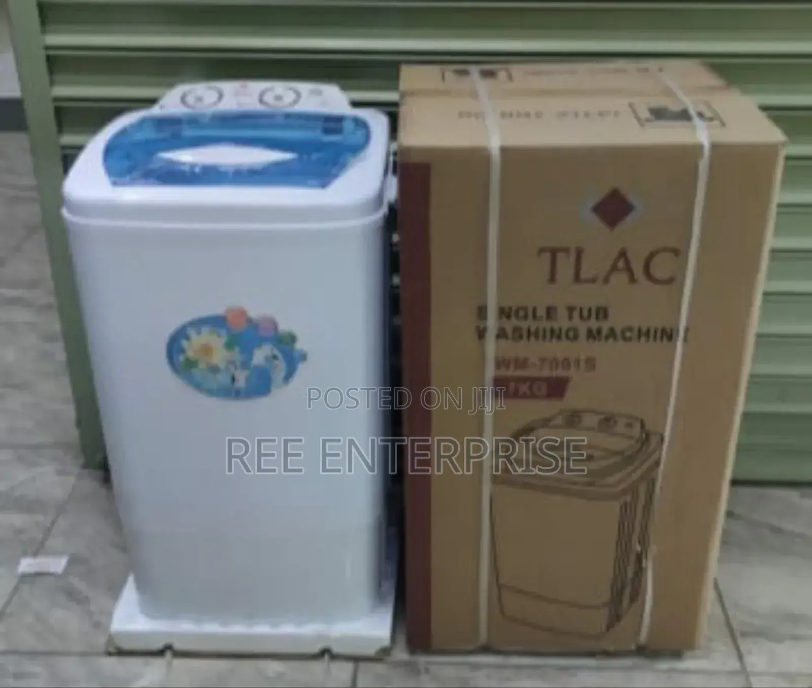 Tlac 7kg Single Tub Semi-automatic Washing Machine Washer Top Load