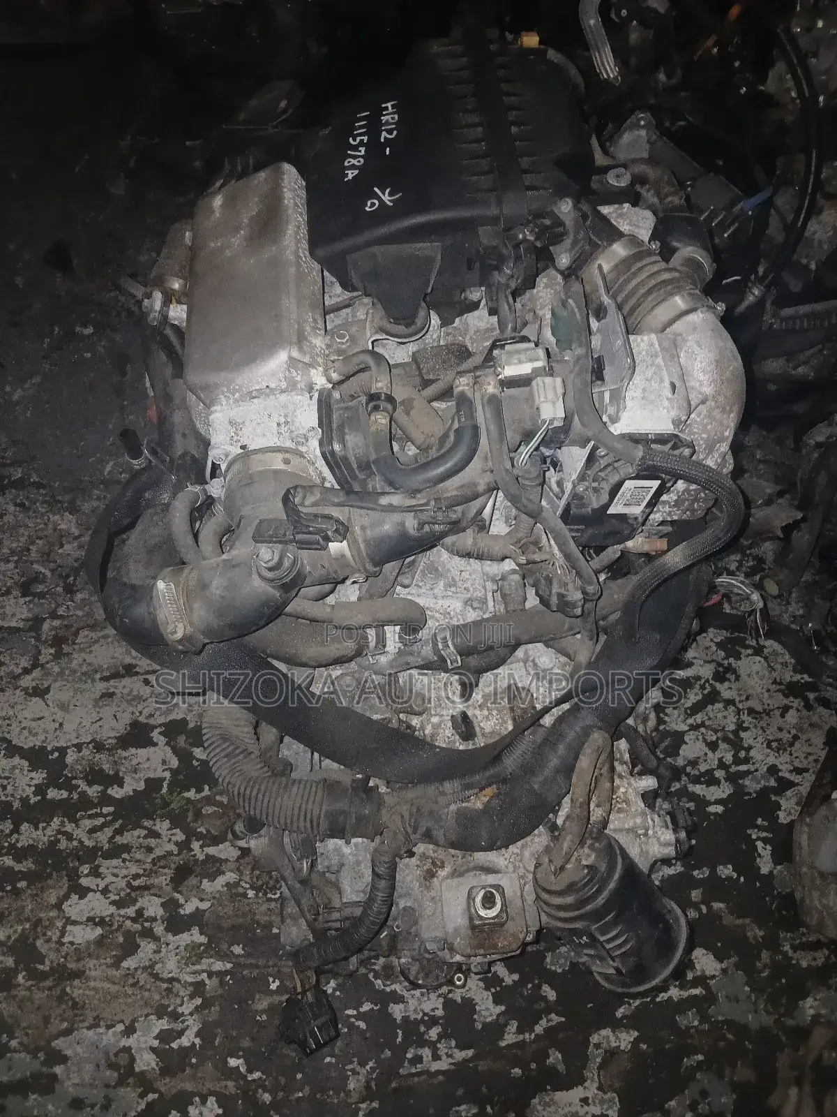 Nissan Hr12 1.2l Petrol Engine Complete Non-Hybrid