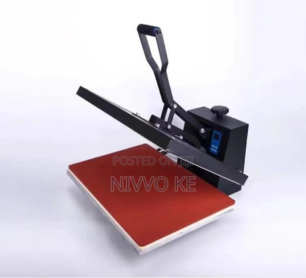 A2 Flatbed Heat Press Machine – 40×60cm Heavy Duty - thumbnail 3