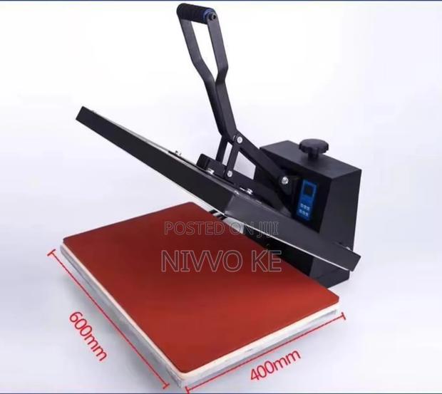 A2 Flatbed Heat Press Machine – 40×60cm Heavy Duty - thumbnail 5