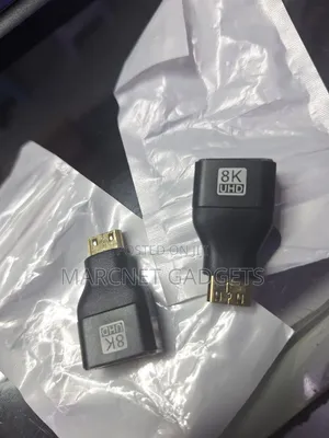 Metallic Shielded Mini Hdmi to Hdmi Normal Female Connector Camera