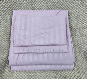 Striped Cotton Bedsheets Set~Use: *Hotel/Air-bnb Or Home Use - main view