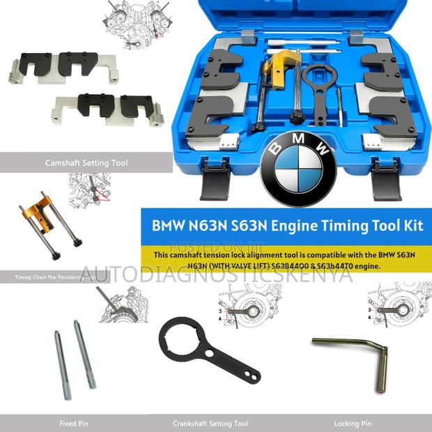 BMW N63n S63n N63tu and S63tu Engine Timing Tool Kit With Valve Lift