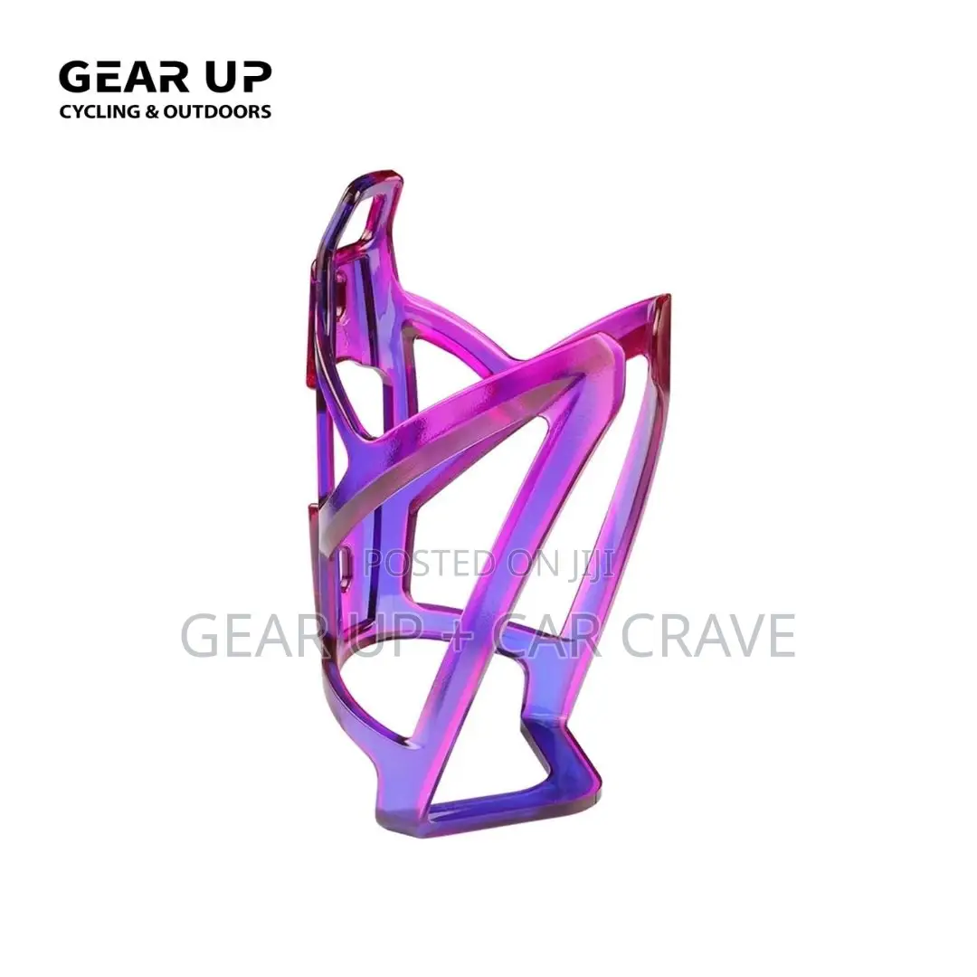 Bottle Cage - Pink Purple Plastic
