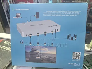 2×2 Video Wall Controller Combined With 2 Input Picture in Picture