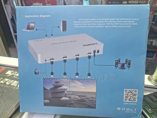 2×2 Video Wall Controller Combined With 2 Input Picture in Picture - main view