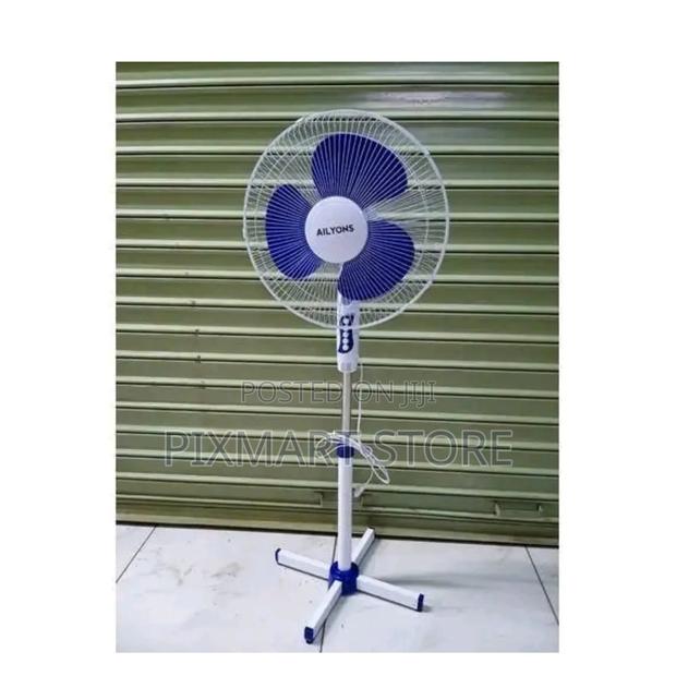Ailyons 16-Inch Standing Fan With Oscillation Height Adjust