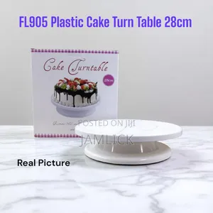 28cm Plastic Cake Turn Table