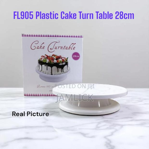 28cm Plastic Cake Turn Table