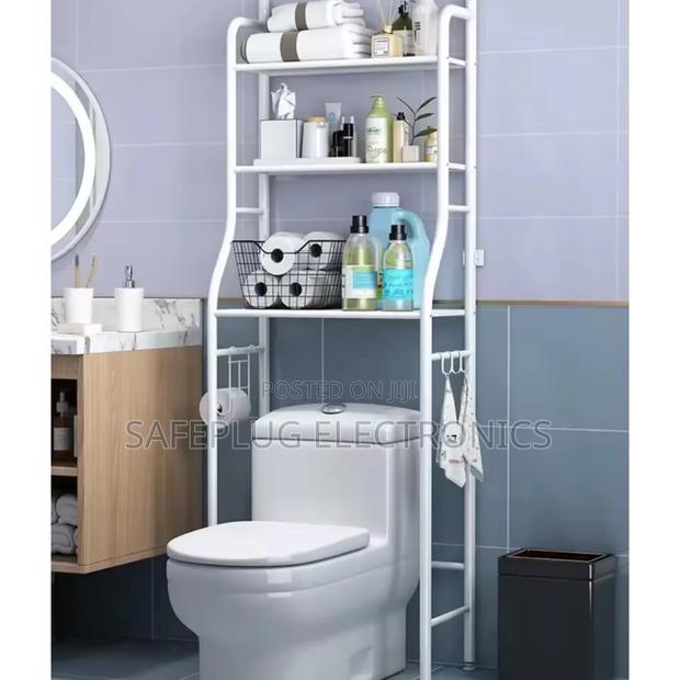 Toilet Rack - Conjure 3-Tier Storage in 60 Secs | Rustproof - main view