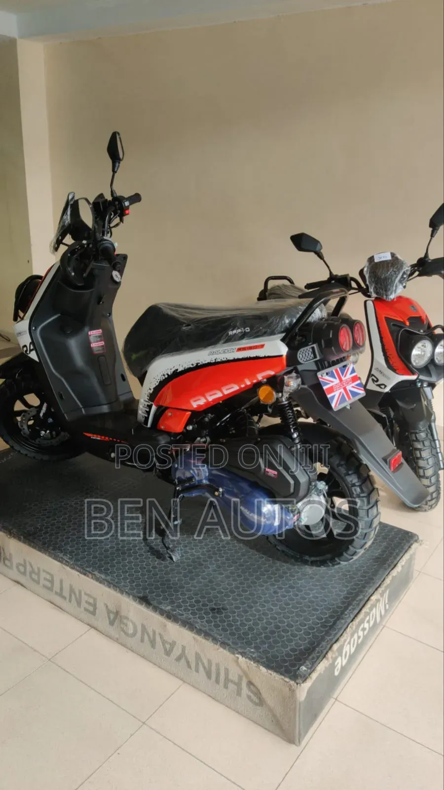 New Raleigh 150cc 2024 Orange