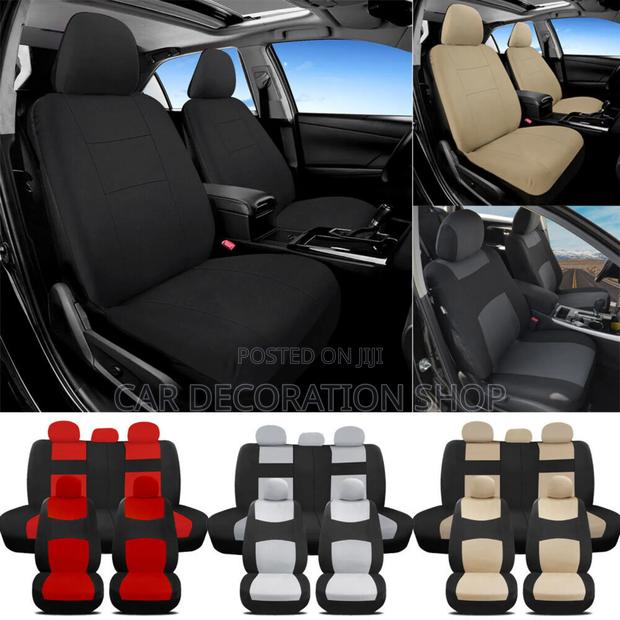 5 Seater Nonslip Super Soft Plush Car Seat Cover Well Fit