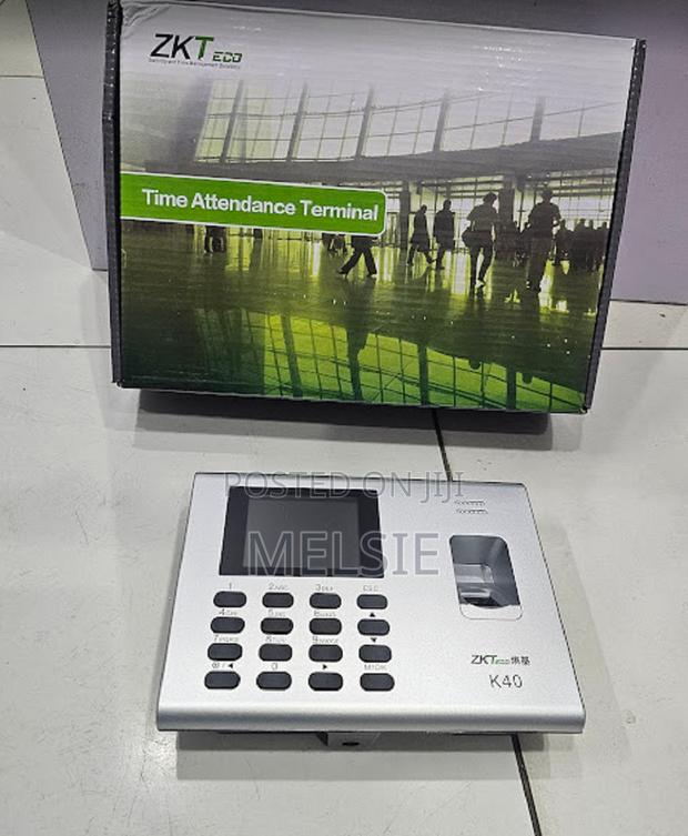 Zkteco K40 Time Attendance – Simple Access Control - main view