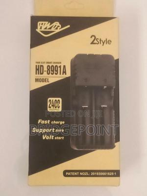 Four Slot Smart Lithium Ion Battery Charger for 18650, 16340, 26650 E