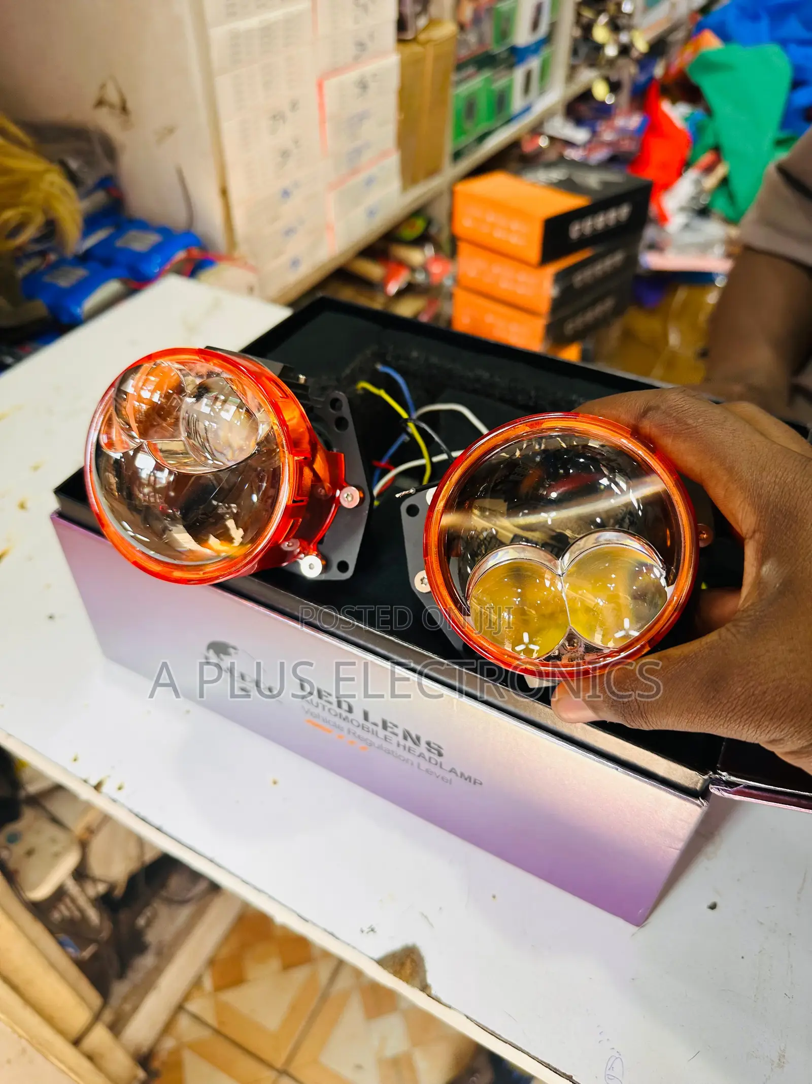 P160 Led Bi Projector Headlights – White Light, Long-Lasting