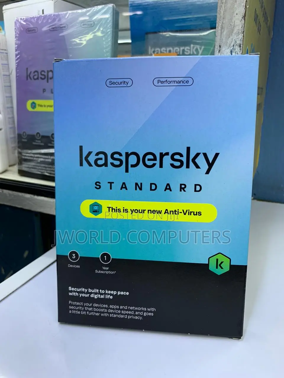 Kaspersky Standard 3 Devices - 1 Year